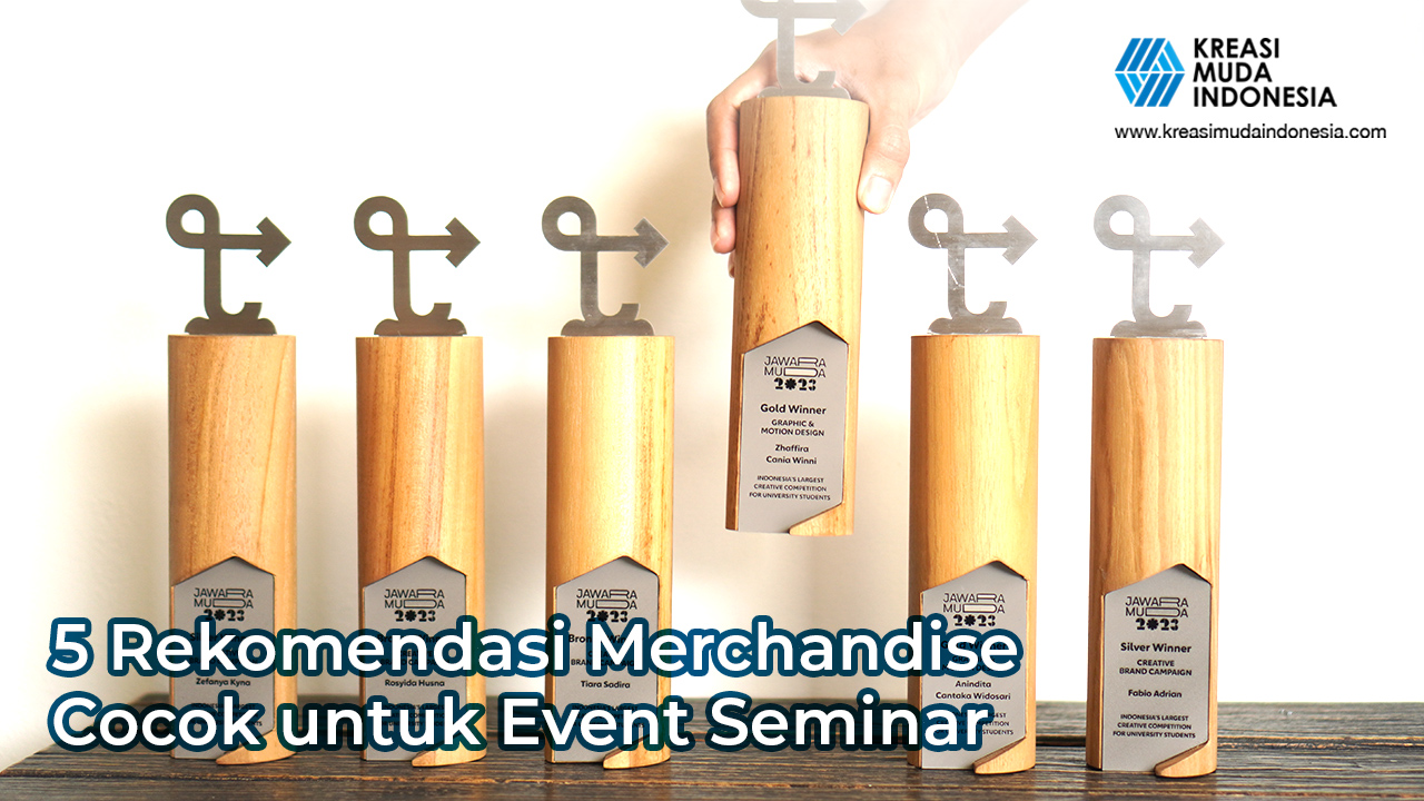 5 Rekomendasi Merchandise Cocok untuk Event Seminar