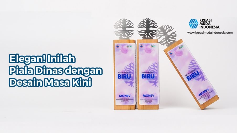 Elegan Inilah Piala Dinas dengan Desain Masa Kini