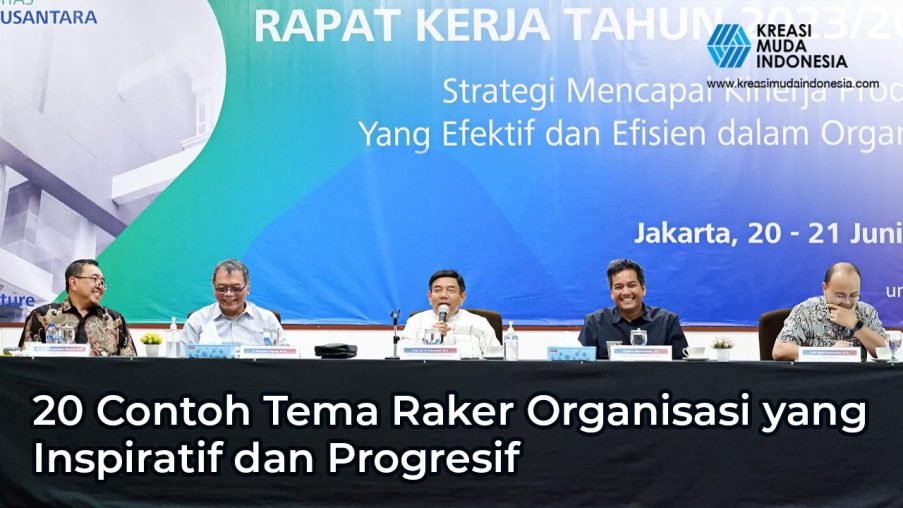 20 Contoh Tema Raker Organisasi yang Inspiratif dan Progresif