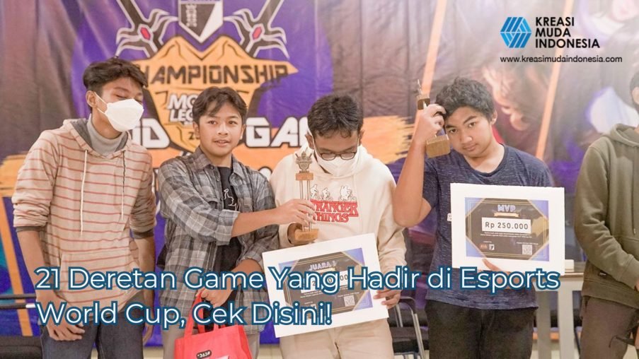 21 Deretan Game Yang Hadir di Esports World Cup, Cek Disini!