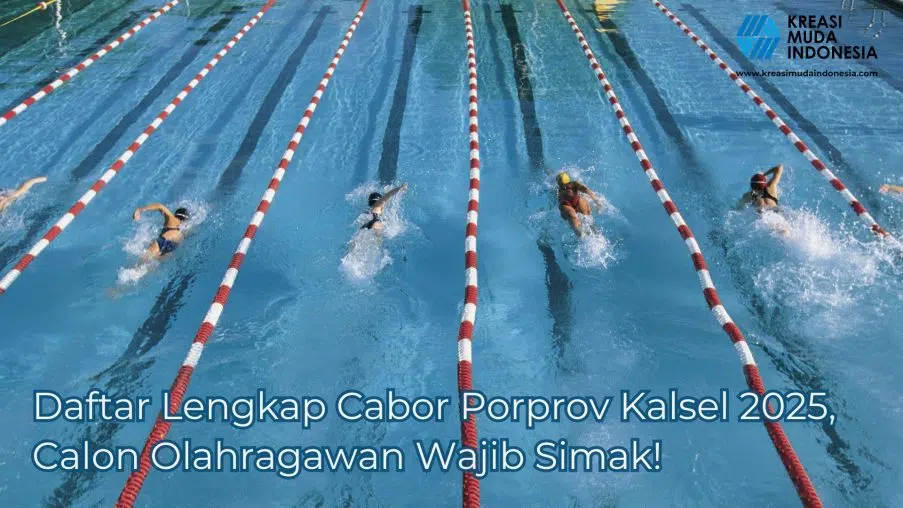 Daftar Lengkap Cabor Porprov Kalsel 2025, Calon Olahragawan Wajib Simak!