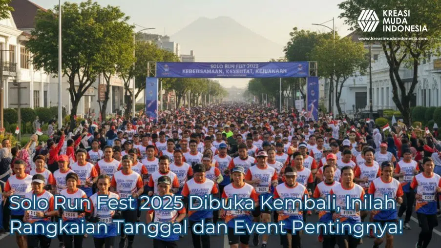 solo run fest 2025 dibuka kembali inilah rangkaian tanggal dan event pentingnya