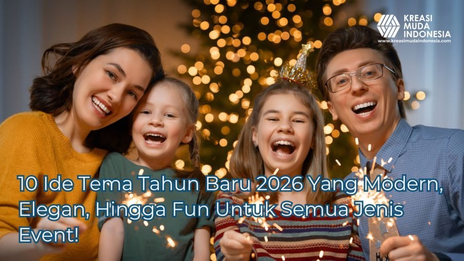 10 Ide Tema Tahun Baru 2026 Yang Modern, Elegan, Hingga Fun Untuk Semua Jenis Event!