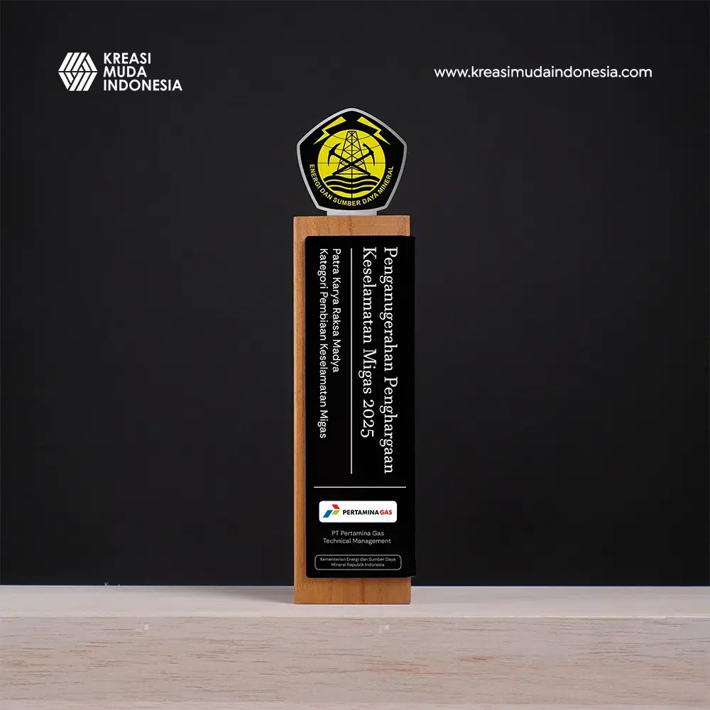 Jasa Pengadaan Souvenir Pemerintahan Berkualitas dan Terpecaya3 KMI plakat kombinasi penghargaan pegawai