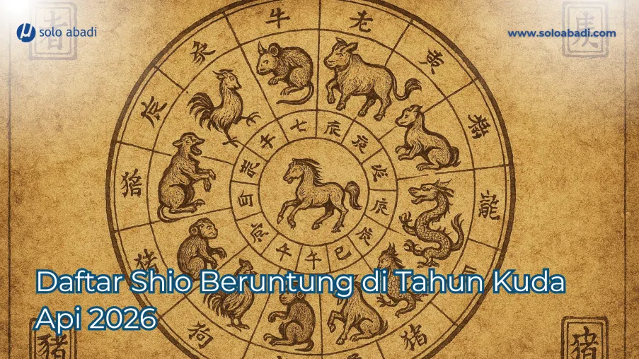 Shio beruntung di Tahun Kuda Api 2026