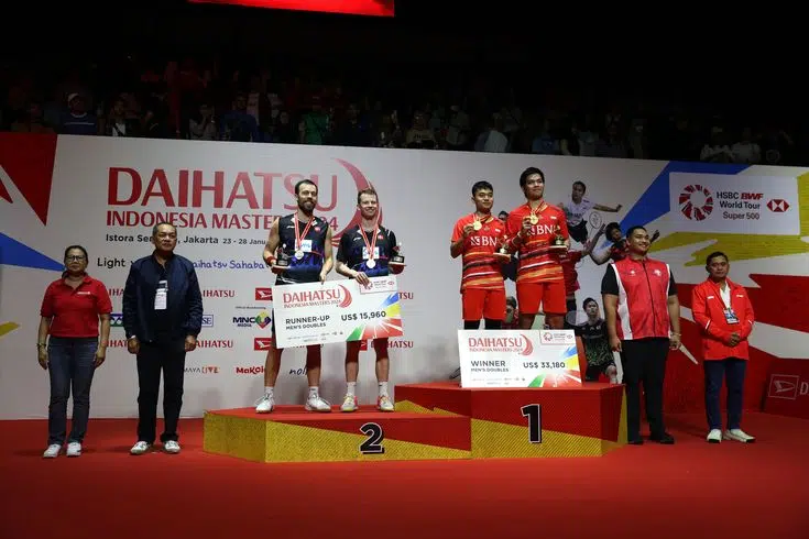 Medali Indonesia Masters 2026 KMI Pemenang Indonesia Masters 2026