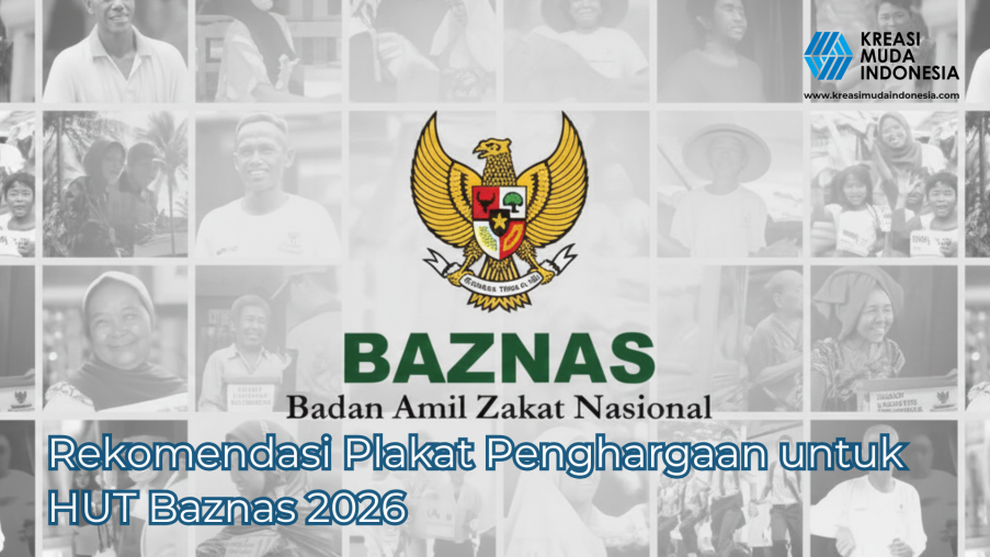 Rekomendasi Plakat Penghargaan untuk HUT BAZNAS 2026