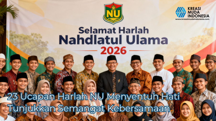 23 Ucapan Harlah NU Menyentuh Hati Tunjukkan Semangat Kebersamaan