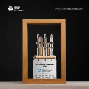 Plakat Miniatur Angklung Festival Budaya Nusantara