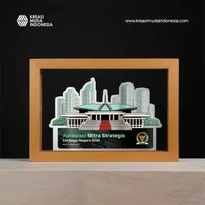 Miniatur Gedung Lembaga Negara