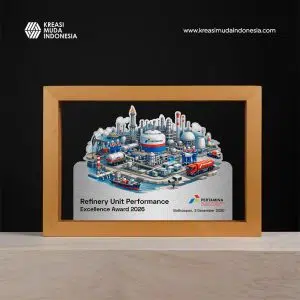 Plakat Miniatur Pabrik Excellence Award