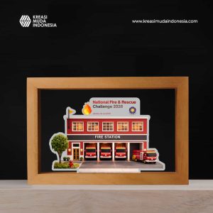 Plakat Kompetisi Pemadam Kebakaran KMI Plakat Kompetisi Pemadam Kebakaran